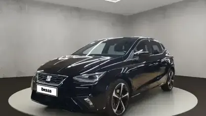 Gebraucht Seat Ibiza 110 PS (80 kW) 2023 Midnight schwarz metallic Kleinwagen