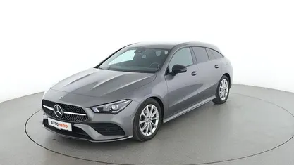 Grau Gebraucht 2021 Mercedes CLA200 Shooting Brake AMG line Kombi | 25.030 € (Fairer Preis)