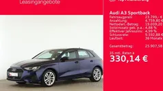 Gebraucht 2020 Audi A3 Sportback Ambiente Limousine | 23.799 € (Fairer Preis)