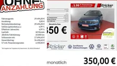 Blau (blue silk metallic) Gebraucht 2020 VW Tiguan Allspace R-line SUV | 29.493 € (Fairer Preis)