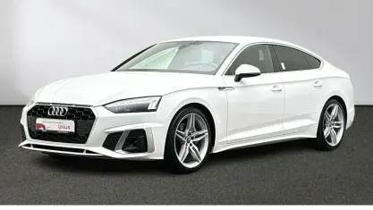 Gebraucht Audi A5 Sportback S-Line 265 PS (194 kW) 2022 Ibisweiß Kleinwagen