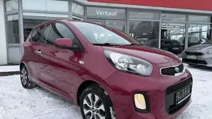 Używany Kia Picanto Start 67 KM (49 kW) 2016 Purpurowy Hatchback
