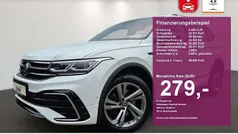 Pure white Gebraucht 2022 VW Tiguan Allspace R-line SUV | 38.800 € (Fairer Preis)