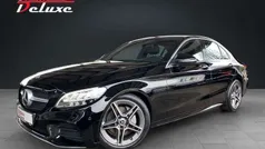 Schwarz metallic Gebraucht 2019 Mercedes C200 AMG line Limousine | 27.900 € (Fairer Preis)