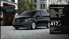 Obsidianschwarz metallic Gebraucht 2023 Mercedes Vito Van / Kleinbus | 36.499 € (Fairer Preis)