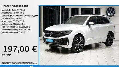 Usata VW Touareg R-line 286 CV (210 kW) 2025 Bianco SUV