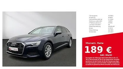 Occasion Audi A6 Ambiente 204 PK (150 kW) 2024 Blauw Stationwagen