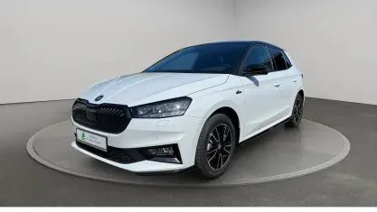 Gebraucht Skoda Fabia Monte Carlo 116 PS (85 kW) 2026 Moonweiss metallic/schwarzma Kleinwagen
