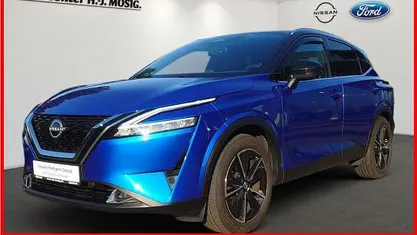 Gebraucht Nissan Qashqai Tekna+ 158 PS (116 kW) 2023 Blau schwarz SUV