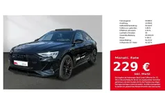Schwarz Gebraucht 2023 Audi e-tron S-Line SUV | 55.880 € (Fairer Preis)