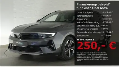 Gebraucht Opel Astra 131 PS (96 kW) 2024 Grau Kleinwagen