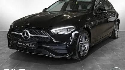 Gebraucht Mercedes C200 AMG 204 PS (150 kW) 2025 Metalliclack obsidianschwarz Kombi