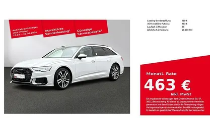 Gebraucht Audi A6 Design 245 PS (180 kW) 2025 Weiß Kombi