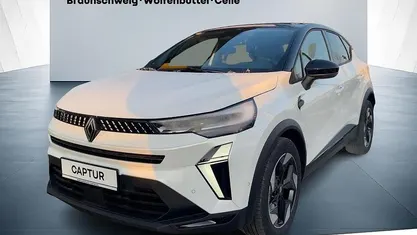 Neu Renault Captur Techno 141 PS (103 kW) 2025 Perlmuttweiß metallic, black pearlschwarz metall (weiß) SUV