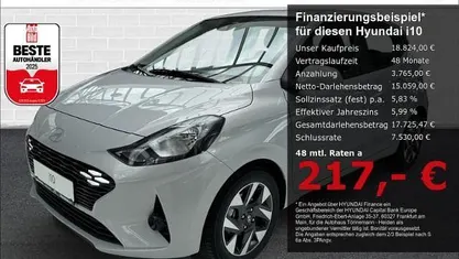 Nieuw Hyundai i10 Trend 83 PK (61 kW) 2025 Grijs Hatchback
