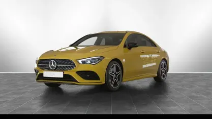 Gebraucht Mercedes CLA200 AMG 163 PS (119 kW) 2022 Sonnengelb uni Coupé