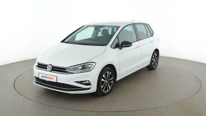 Gebraucht VW Golf Sportsvan Comfortline 116 PS (85 kW) 2019 Weiß Van / Kleinbus