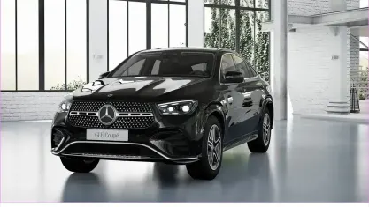 Gebraucht Mercedes GLE350 AMG 333 PS (244 kW) 2025 Lack obsidianschwarz met Coupé