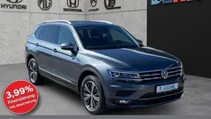 Platinum grey metallic (metallic) Gebraucht 2019 VW Tiguan Allspace Highline SUV | 27.950 € (Guter Preis)