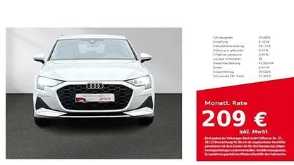 Gebraucht Audi A3 Advanced Plus 116 PS (85 kW) 2025 Gletscherweiß metallic Limousine