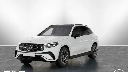 Gebraucht Mercedes GLC400d AMG 252 PS (185 kW) 2023 Unilack polarweiß SUV