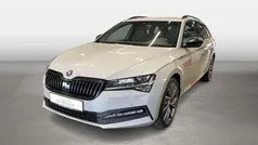 Stahl grau Gebraucht 2022 Skoda Superb SportLine Kombi | 31.840 € (Fairer Preis)