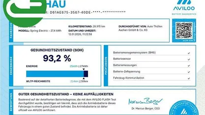 Schwarz Gebraucht 2022 Dacia Spring Essentiel Kleinwagen | 9.250 € (Guter Preis)