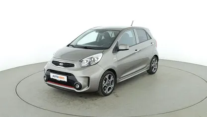 Gebraucht Kia Picanto Spirit 84 PS (61 kW) 2015 Grau Kleinwagen