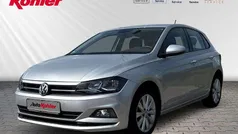 Reflexsilber metallic (silber) Gebraucht 2019 VW Polo Highline Kleinwagen | 13.880 €