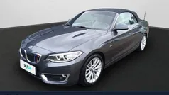Mineralgrau metallic Gebraucht 2015 BMW 218 Luxury Line Cabrio | 20.490 € (Fairer Preis)