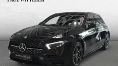 Kosmosschwarz Gebraucht 2023 Mercedes A180 AMG line Limousine | 28.960 € (Fairer Preis)