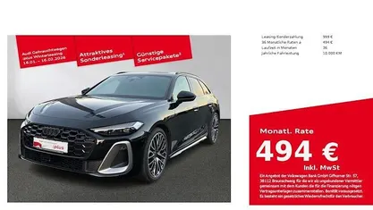 Mythosschwarz Gebraucht 2025 Audi A5 Edition .1 Kombi | 56.180 € (Guter Preis)