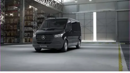 Gebraucht Mercedes Sprinter 143 PS (105 kW) 2020 Schwarz Van