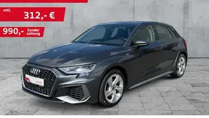 Używany Audi A3 S-Line 116 KM (85 kW) 2020 Szary Sedan/Limuzyna
