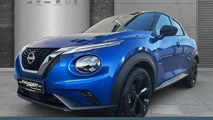 Neu Nissan Juke Tekna 114 PS (83 kW) 2025 Blau SUV