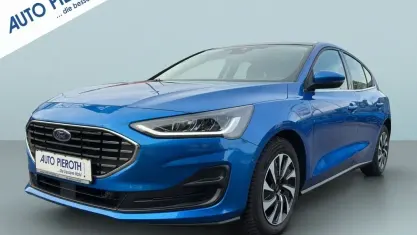 Brugt Ford Focus Titanium 125 HK (91 kW) 2023 Blå Sedan