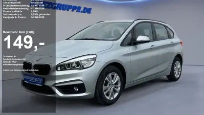 Gebraucht BMW 220 Active Tourer Advantage 192 PS (141 kW) 2017 Silber met Van / Kleinbus