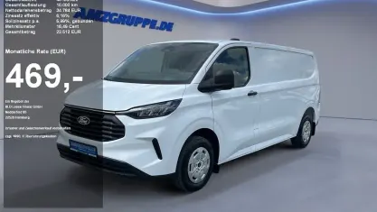 Nouvelle Ford Transit Custom Trend 150 ch (110 kW) 2026 Blanc Berline