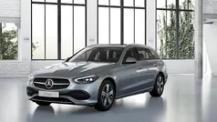Metalliclack hightechsilber Gebraucht 2024 Mercedes C300e Avantgarde Kombi | 44.890 € (Guter Preis)