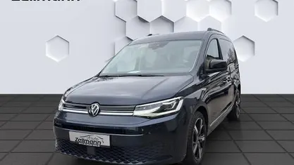 Gebraucht VW Caddy Style 122 PS (89 kW) 2021 Blau Van / Kleinbus