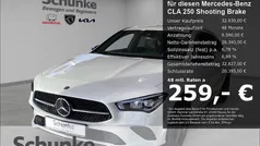 Metalliclack (weiss Gebraucht 2022 Mercedes CLA250 Shooting Brake Kombi | 33.990 € (Fairer Preis)