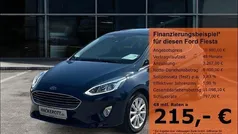 Blau Gebraucht 2019 Ford Fiesta Titanium Kleinwagen | 10.980 € (Guter Preis)