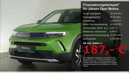 Gebraucht Opel Mokka Business Elegance 131 PS (96 kW) 2021 Grün SUV