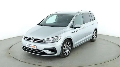 Gebraucht VW Touran Highline 150 PS (110 kW) 2018 Grau Van / Kleinbus
