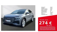 Grau Gebraucht 2022 Audi Q4 Sportback e-tron SUV | 31.990 € (Fairer Preis)