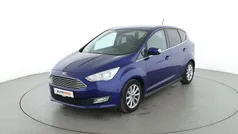 Blau Gebraucht 2017 Ford C-MAX Titanium Van / Kleinbus | 11.930 € (Superpreis)