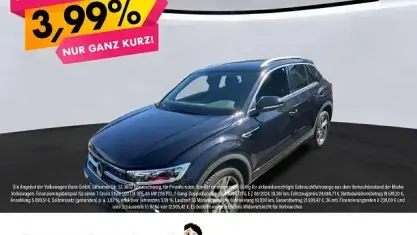 Gebraucht VW T-Roc R-line 150 PS (110 kW) 2023 Deep black perleffekt SUV