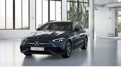 Lack sodalithblau Gebraucht 2023 Mercedes C300e AMG Kombi | 36.880 € (Superpreis)