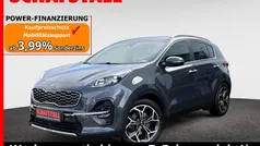 Grau ((h8g) pentametal met.) Gebraucht 2021 Kia Sportage GT-Line SUV | 26.879 € (Fairer Preis)