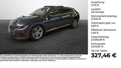 Grau Gebraucht 2021 VW Arteon R-line Limousine | 23.450 € (Fairer Preis)